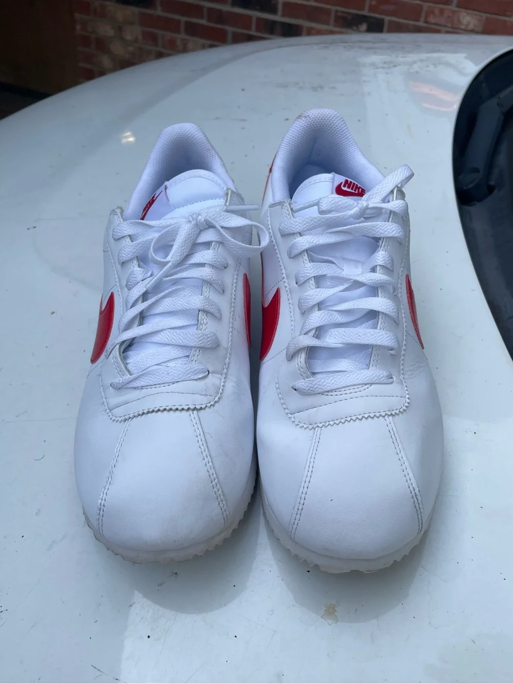 Nike Cortez White Sneakers Size 12.5 Men’s